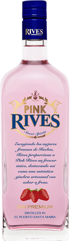 21,95 € 送料無料 | ジン Rives Pink — ピンク アンダルシア スペイン 70 cl Fresa — イチゴ