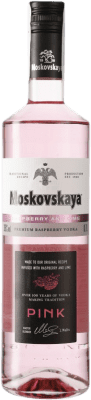 15,95 € 免费送货 | 伏特加 Moskovskaya Pink 俄罗斯联邦 瓶子 70 cl