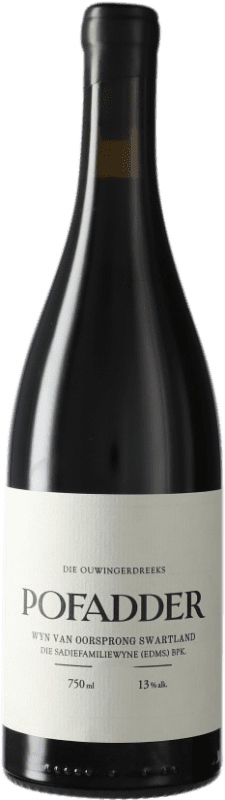39,95 € Free Shipping | Red wine The Sadie Family Pofadder I.G. Swartland Swartland South Africa Cinsault Bottle 75 cl