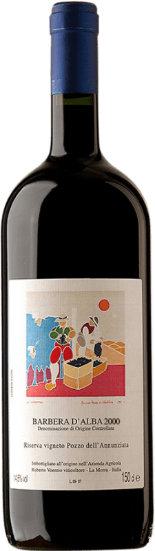464,95 € Free Shipping | Red wine Roberto Voerzio Pozzo dell'Annunziatta D.O.C. Barbera d'Alba Piemonte Italy Barbera Magnum Bottle 1,5 L