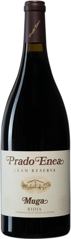 151,95 € Free Shipping | Red wine Muga Prado Enea Grand Reserve D.O.Ca. Rioja Spain Tempranillo, Grenache, Graciano, Mazuelo Magnum Bottle 1,5 L