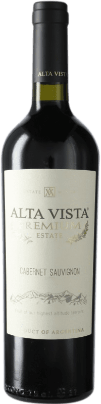 12,95 € 免费送货 | 红酒 Altavista Premium I.G. Mendoza 门多萨 阿根廷 Cabernet Sauvignon 瓶子 75 cl