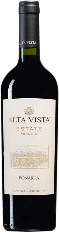 12,95 € 免费送货 | 红酒 Altavista Premium I.G. Mendoza 门多萨 阿根廷 Bonarda 瓶子 75 cl