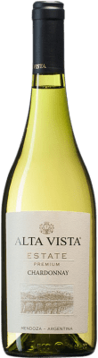 12,95 € Kostenloser Versand | Weißwein Altavista Premium I.G. Mendoza Mendoza Argentinien Chardonnay Flasche 75 cl