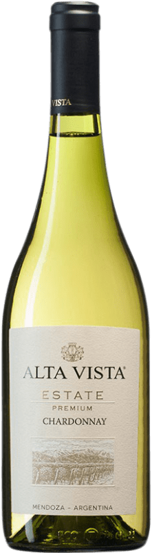 12,95 € Free Shipping | White Wine Altavista Premium I.G. Mendoza Mendoza Argentina Chardonnay 75 cl