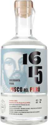 22,95 € Envoi gratuit | Pisco 1615 Puro Quebranta Pérou 70 cl