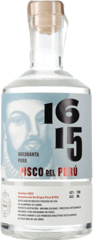 31,95 € Envoi gratuit | Pisco 1615 Puro Quebranta Pérou 70 cl
