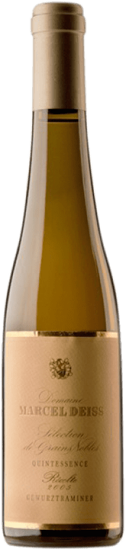 122,95 € 免费送货 | 白酒 Marcel Deiss Quintessence S.G.N. A.O.C. Alsace 阿尔萨斯 法国 Gewürztraminer 半瓶 37 cl