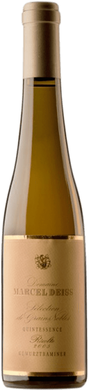 128,95 € Free Shipping | White Wine Marcel Deiss Quintessence S.G.N. A.O.C. Alsace Alsace France Gewürztraminer Eco Organic Half Bottle 37 cl