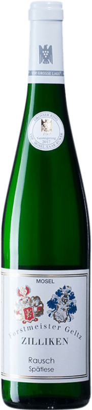 109,95 € 免费送货 | 白酒 Forstmeister Geltz Zilliken Rausch Spätlese Q.b.A. Mosel 德国 Riesling 瓶子 75 cl