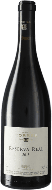 252,95 € Free Shipping | Red wine Torres Real Reserva D.O. Penedès Catalonia Spain Merlot, Cabernet Sauvignon, Cabernet Franc Bottle 75 cl