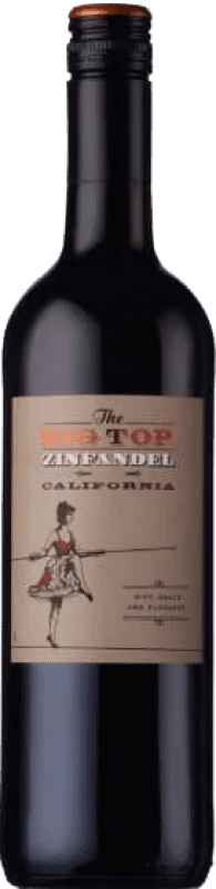 15,95 € Kostenloser Versand | Rotwein Big Top Red I.G. California Kalifornien Vereinigte Staaten Zinfandel Flasche 75 cl