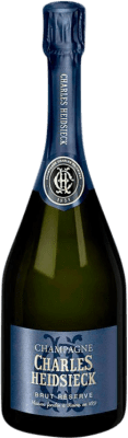 63,95 € 免费送货 | 白起泡酒 Charles Heidsieck 香槟 预订 A.O.C. Champagne 香槟酒 法国 Pinot Black, Chardonnay, Pinot Meunier 瓶子 75 cl