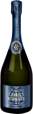63,95 € Envío gratis | Espumoso blanco Charles Heidsieck Brut Reserva A.O.C. Champagne Champagne Francia Pinot Negro, Chardonnay, Pinot Meunier Botella 75 cl
