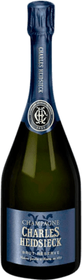 66,95 € Envío gratis | Espumoso blanco Charles Heidsieck Brut Reserva A.O.C. Champagne Champagne Francia Pinot Negro, Chardonnay, Pinot Meunier Botella 75 cl