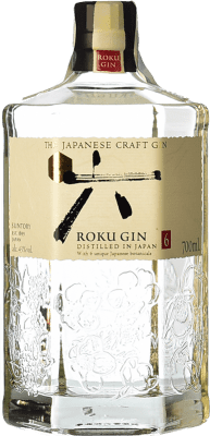 31,95 € 免费送货 | 金酒 Suntory Roku Japanese Craft Gin 日本 瓶子 70 cl
