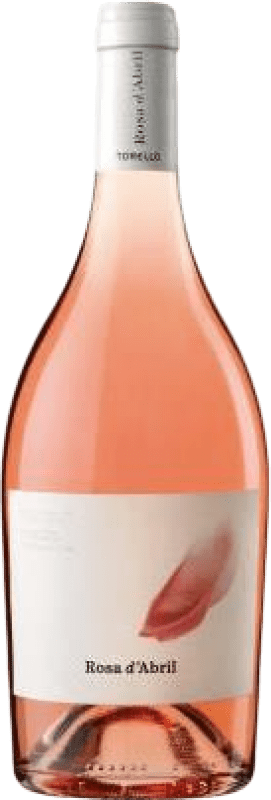 16,95 € Envio grátis | Vinho Rosé Torelló Rosa d'Abril D.O. Penedès Catalunha Espanha Syrah, Malvasia, Macabeo 75 cl