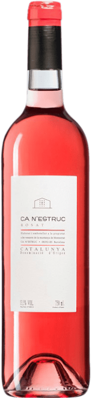 4,95 € Envoi gratuit | Vin Rosé Ca N'Estruc D.O. Catalunya Catalogne Espagne Bouteille 75 cl