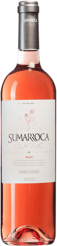 4,95 € Free Shipping | Rosé wine Sumarroca Rosat D.O. Penedès Catalonia Spain Tempranillo, Merlot, Syrah Bottle 75 cl
