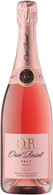 12,95 € 送料無料 | ロゼスパークリングワイン Oriol Rossell Rosat Brut D.O. Cava スペイン Grenache Tintorera, Pinot Black ボトル 75 cl