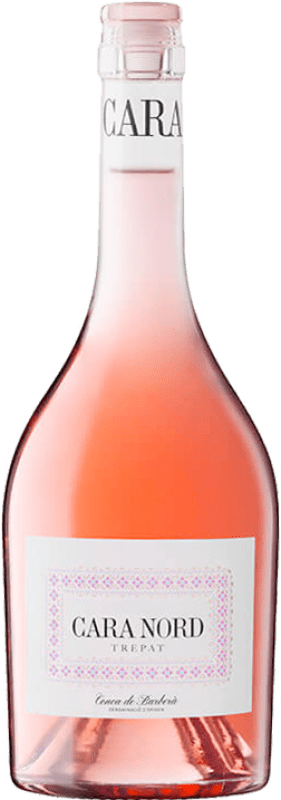 11,95 € Free Shipping | Rosé Wine Cara Nord D.O. Conca de Barberà Catalonia Spain Trepat Bottle 75 cl