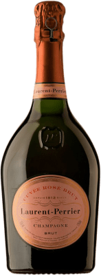 107,95 € Kostenloser Versand | Rosé Sekt Laurent Perrier Cuvée Rosé Brut Große Reserve A.O.C. Champagne Champagner Frankreich Pinot Schwarz Flasche 75 cl