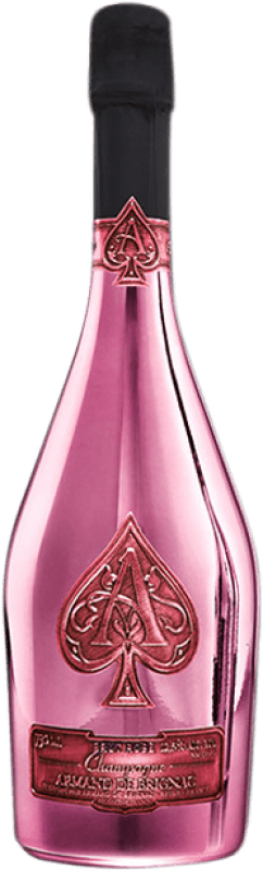 519,95 € Kostenloser Versand | Rosé Sekt Armand de Brignac Rosé A.O.C. Champagne Champagner Frankreich Pinot Schwarz, Chardonnay, Pinot Meunier Flasche 75 cl
