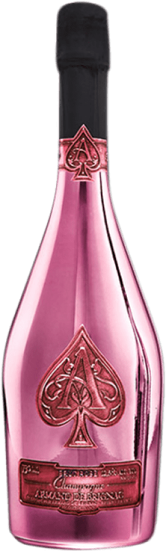 544,95 € Бесплатная доставка | Розовое игристое Armand de Brignac Rosé A.O.C. Champagne шампанское Франция Pinot Black, Chardonnay, Pinot Meunier бутылка 75 cl