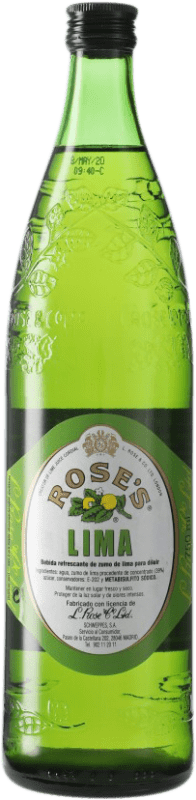 3,95 € Envio grátis | Licores Cordial Roses Lima Reino Unido Garrafa 70 cl Sem Álcool