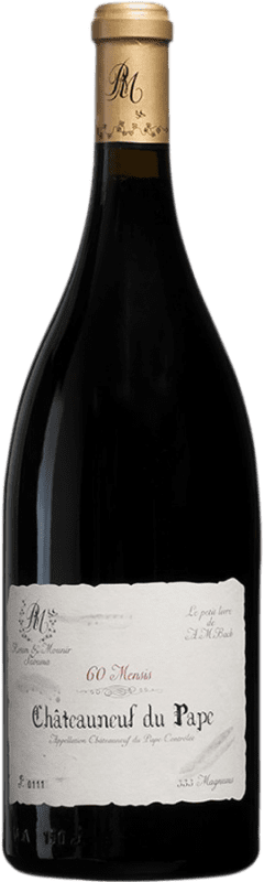 815,95 € Free Shipping | Red wine Rotem & Mounir Saouma Rouge Le Petit Livre d'A.M. Bach A.O.C. Châteauneuf-du-Pape France Grenache Magnum Bottle 1,5 L