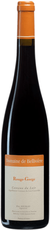 29,95 € Spedizione Gratuita | Vino rosso Bellivière Rouge-Gorge Loire Francia Bottiglia 75 cl
