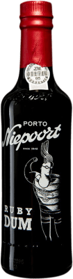 10,95 € 免费送货 | 红酒 Niepoort Ruby Dum I.G. Porto 波尔图 葡萄牙 Sousón, Touriga Franca, Touriga Nacional, Tinta Roriz, Tinta Amarela, Tinta Cão, Tinta Francisca 半瓶 37 cl