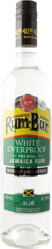 24,95 € 送料無料 | ラム Worthy Park Rum-Bar Overproof ジャマイカ ボトル 70 cl