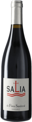 15,95 € Free Shipping | Red wine Finca Sandoval Salia D.O. Manchuela Castilla la Mancha Spain Syrah, Grenache, Moravia Agria Bottle 75 cl
