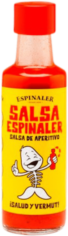 2,95 € Envio grátis | Salsas y Cremas Espinaler Salsa Aperitivo Espanha Garrafa Pequena 10 cl