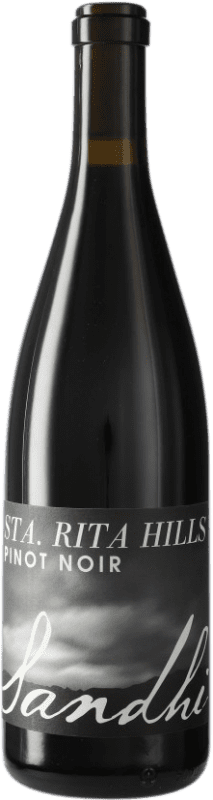 66,95 € 免费送货 | 红酒 Sandhi Santa Rita Hills I.G. California 加州 美国 Pinot Black 瓶子 75 cl