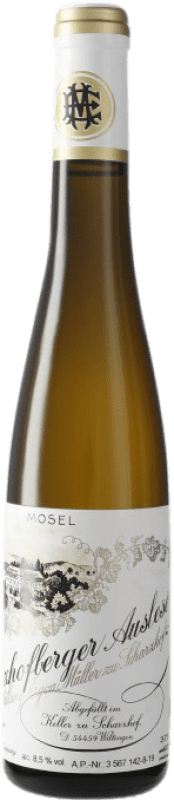 521,95 € Envío gratis | Vino Blanco Egon Müller Scharzhofberger Auslese — VS Vendimia Seleccionada Q.b.A. Mosel Alemania Riesling Media Botella 37 cl