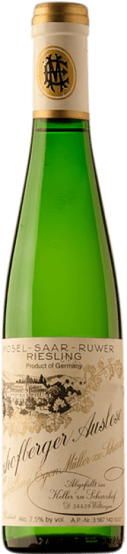 131,95 € Spedizione Gratuita | Vino bianco Egon Müller Scharzhofberger Auslese Q.b.A. Mosel Germania Riesling Mezza Bottiglia 37 cl