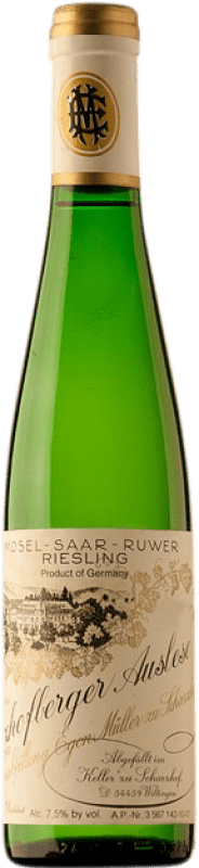 131,95 € Kostenloser Versand | Weißwein Egon Müller Scharzhofberger Auslese Q.b.A. Mosel Deutschland Riesling Halbe Flasche 37 cl