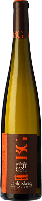 57,95 € Envío gratis | Vino blanco Bott-Geyl Schlossberg A.O.C. Alsace Grand Cru Alsace Francia Riesling Botella 75 cl