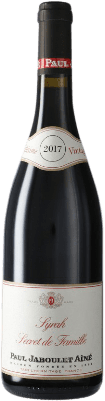 14,95 € Envío gratis | Vino tinto Paul Jaboulet Aîné Secret de Famille Francia Syrah Botella 75 cl