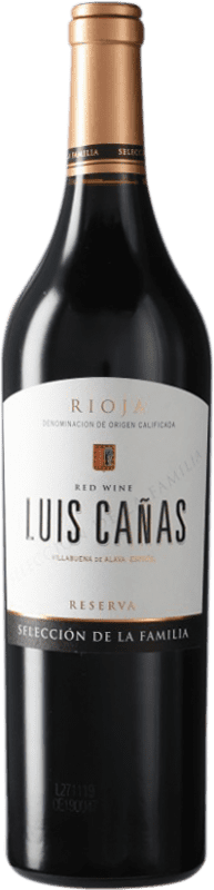 19,95 € Free Shipping | Red wine Luis Cañas Selección de la Familia Reserve D.O.Ca. Rioja Spain Bottle 75 cl
