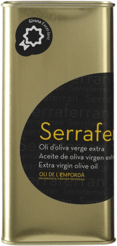 25,95 € Kostenloser Versand | Olivenöl Oli de Ventallo Serraferran Oli Virgen Spanien Arbequina, Argudell Spezialdose 50 cl