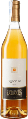 32,95 € Envío gratis | Armagnac Château de Laubade Signature I.G.P. Bas Armagnac Francia Botella 70 cl