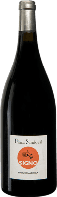 47,95 € Free Shipping | Red wine Finca Sandoval Signo D.O. Manchuela Castilla la Mancha Spain Bobal Magnum Bottle 1,5 L