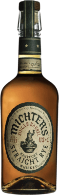 82,95 € 免费送货 | 波本威士忌 Michter's American Single Barrel Rye 肯塔基 美国 瓶子 70 cl