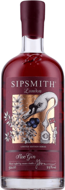 39,95 € Spedizione Gratuita | Gin Sipsmith Sloe Gin Regno Unito Bottiglia Medium 50 cl