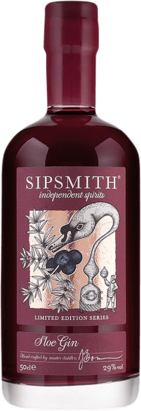 29,95 € 免费送货 | 金酒 Gin Sipsmith 英国 中瓶装 50 cl Sloe Berries — 野李子