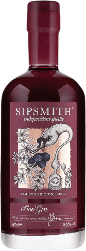 39,95 € Spedizione Gratuita | Gin Sipsmith Sloe Gin Regno Unito Bottiglia Medium 50 cl