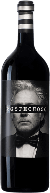 86,95 € Free Shipping | Red wine Uvas Felices Sospechoso I.G.P. Vino de la Tierra de Castilla Castilla la Mancha Spain Special Bottle 5 L